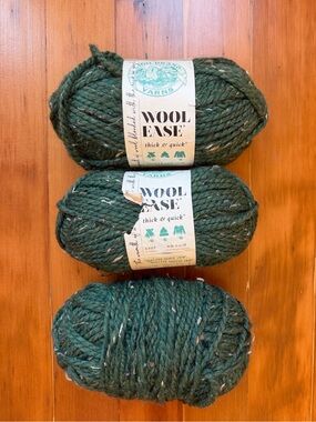 Lion Brand® Wool-Ease® Thick & Quick® Solid Yarn in Kale Green